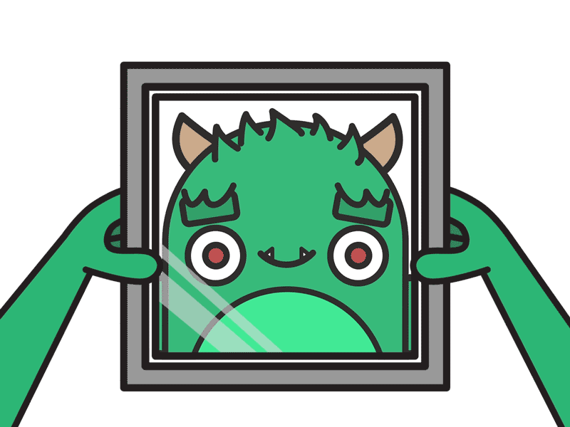 Halloween Mirror